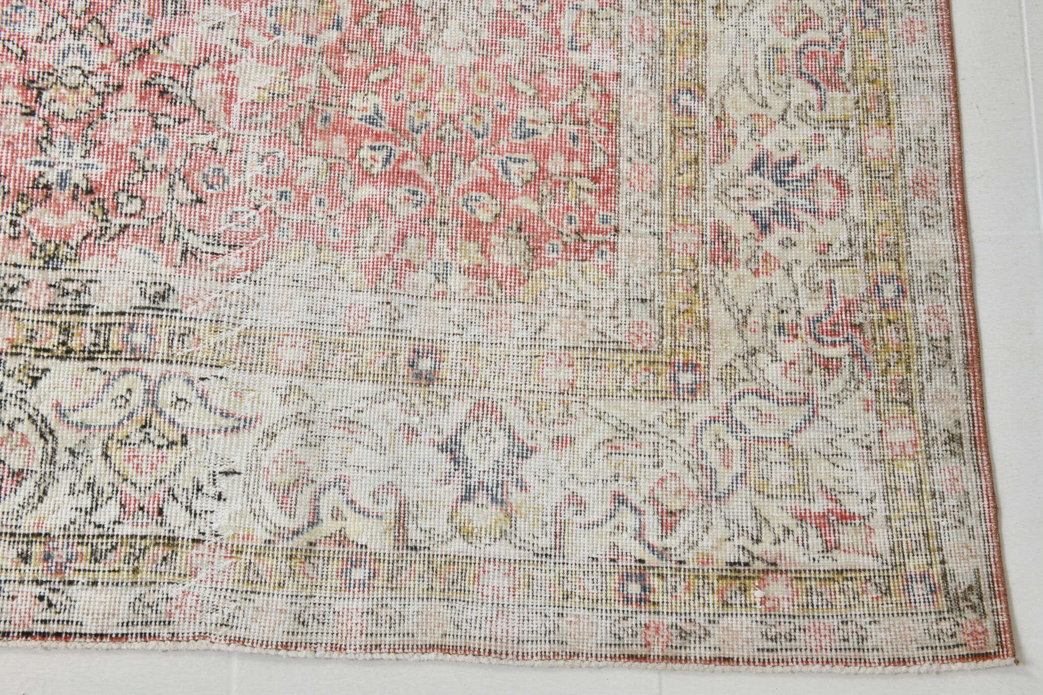 Tapis persan rouge pâle 8x12, 261x361cm