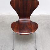Rosewood 'Series 7' side chair by Arne Jacobsen for Fritz Hansen, 1973