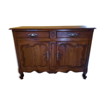 Antique fruitwood sideboard