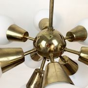 Chandelier by J. Bejvl, Kamenicky Šenov, Czech Republic, 1970s