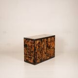 Unique Tortoiseshell Cabinet by Roberto Jodice for Ottini Milano 1974