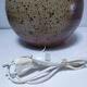 XL pyrite sandstone lamp base H. 34 cm