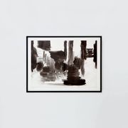 T'ang Haywen diptych ink on paper 1975