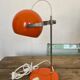 Lampe eyeball vintage orange