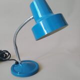 Vintage blue flexible desk lamp