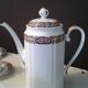 Service à café porcelaine fine art déco 21 pièces Limoges
