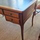 Cherry wood desk in Louis XV style