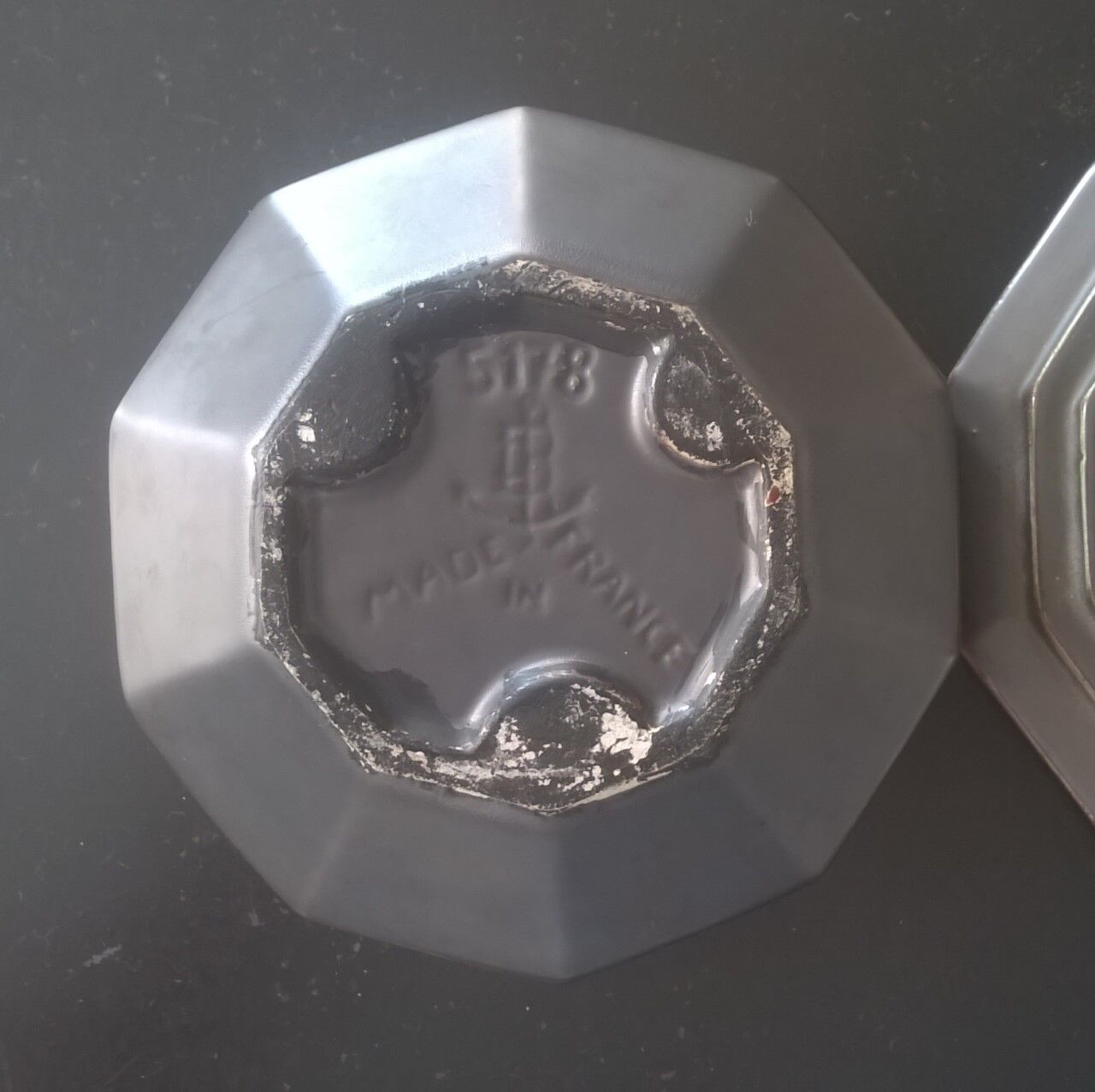 Vintage Porcelain Decagonal Box