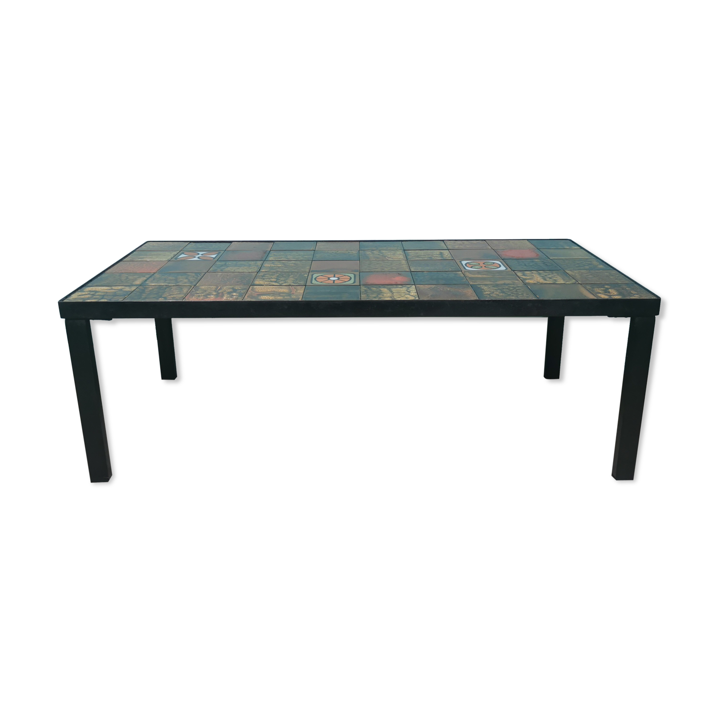 Ceramic coffee table 60's