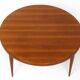 Vintage coffee table in teak tables Alma Germany around 1960