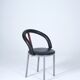 Pair of chairs "Alpha" by Anna Anselmi for Bieffeplast 1980s