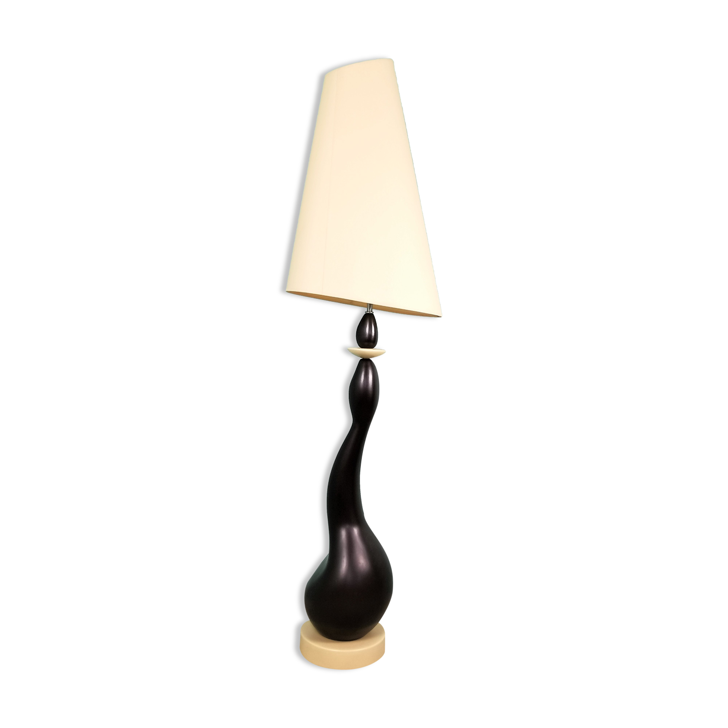 Ceramic floor lamp