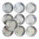 10 plates Terre de Fer Linotte