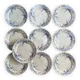 10 plates Terre de Fer Linotte