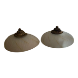 2 modern wall lights (pair)