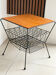 Side table / Vintage 50s-60s magazine rack table