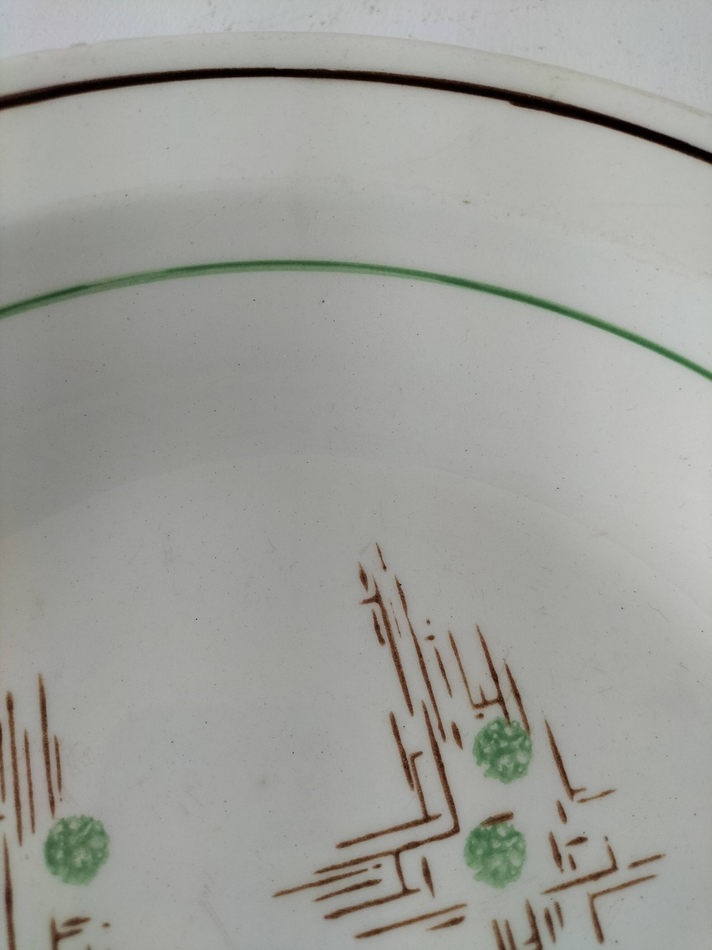 Gien France Pigalle model deep dish