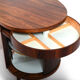 Fine Danish Kidney Desk Model 54 by Feldballes Møbelfabrik 1950s