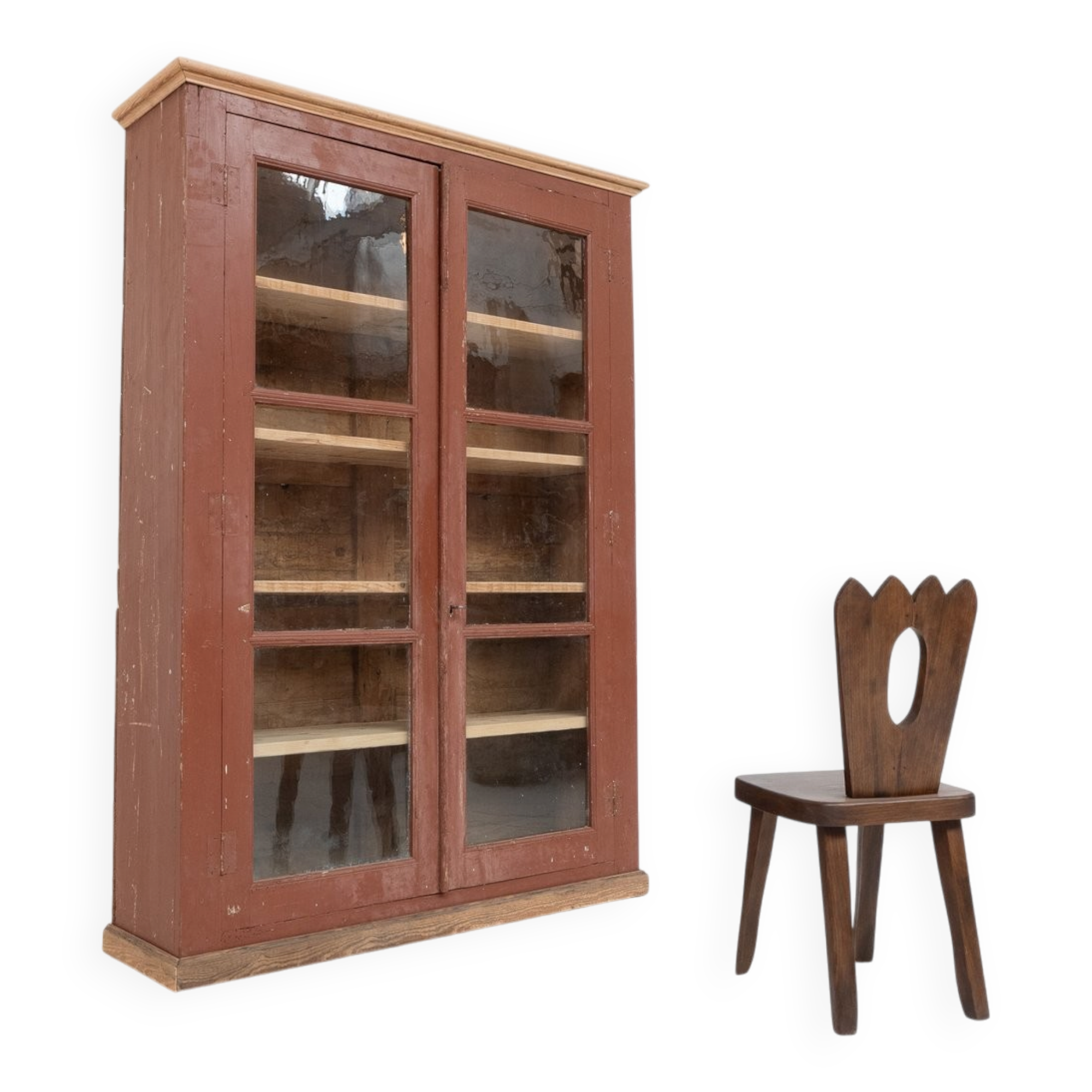 2-Door Display Case, Early 20th Century