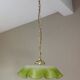 Art deco style glass suspension / 30-40 years