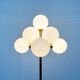 Lampadaire allemand en laiton de style Space Age du milieu du siècle par Kaiser Leuchten, années 1960