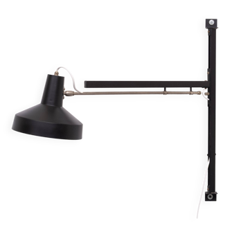 Niek Hiemstra Evolux Telescope wall lamp 1960s Holland