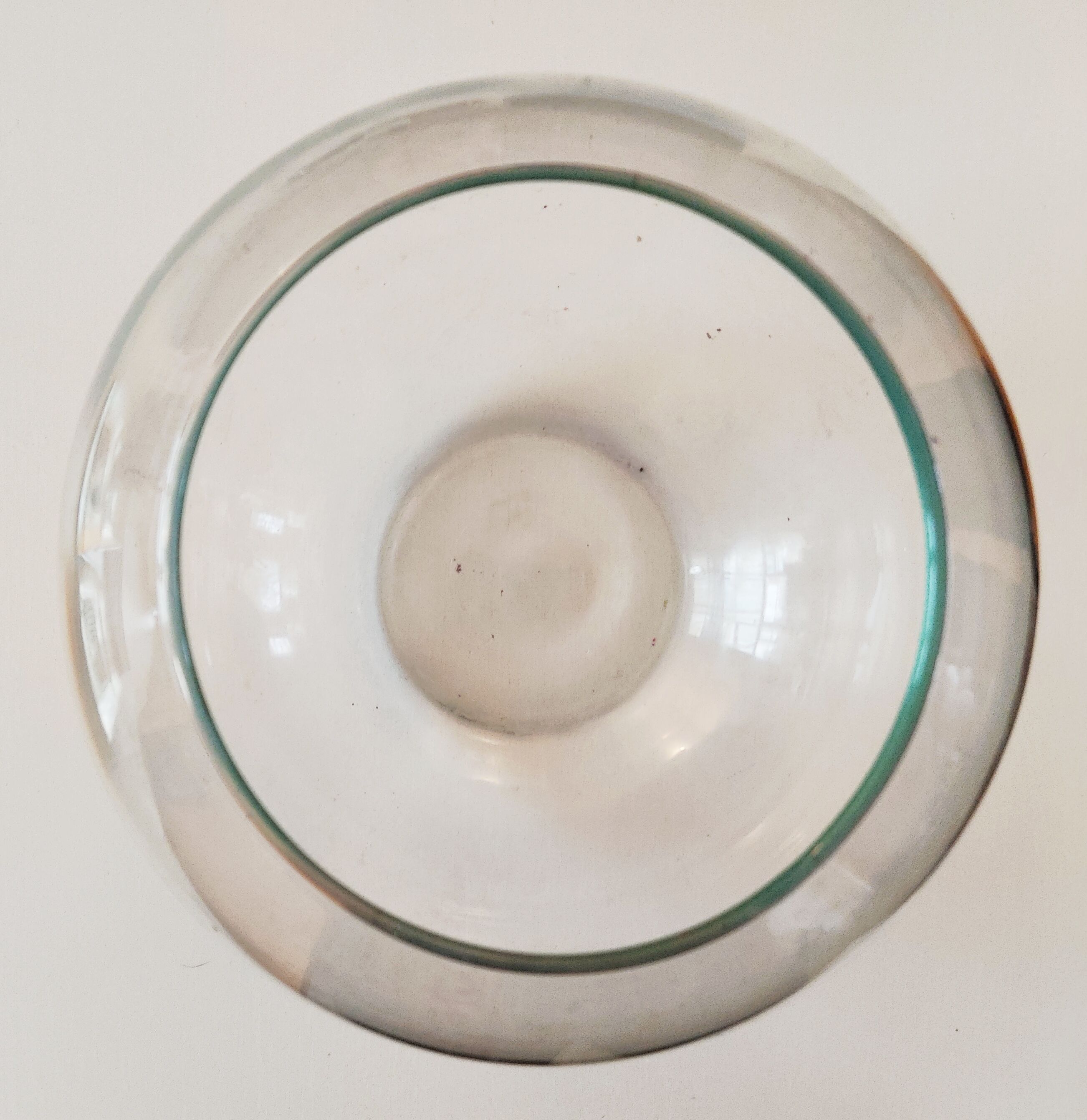 Vase boule en verre Laque Line
