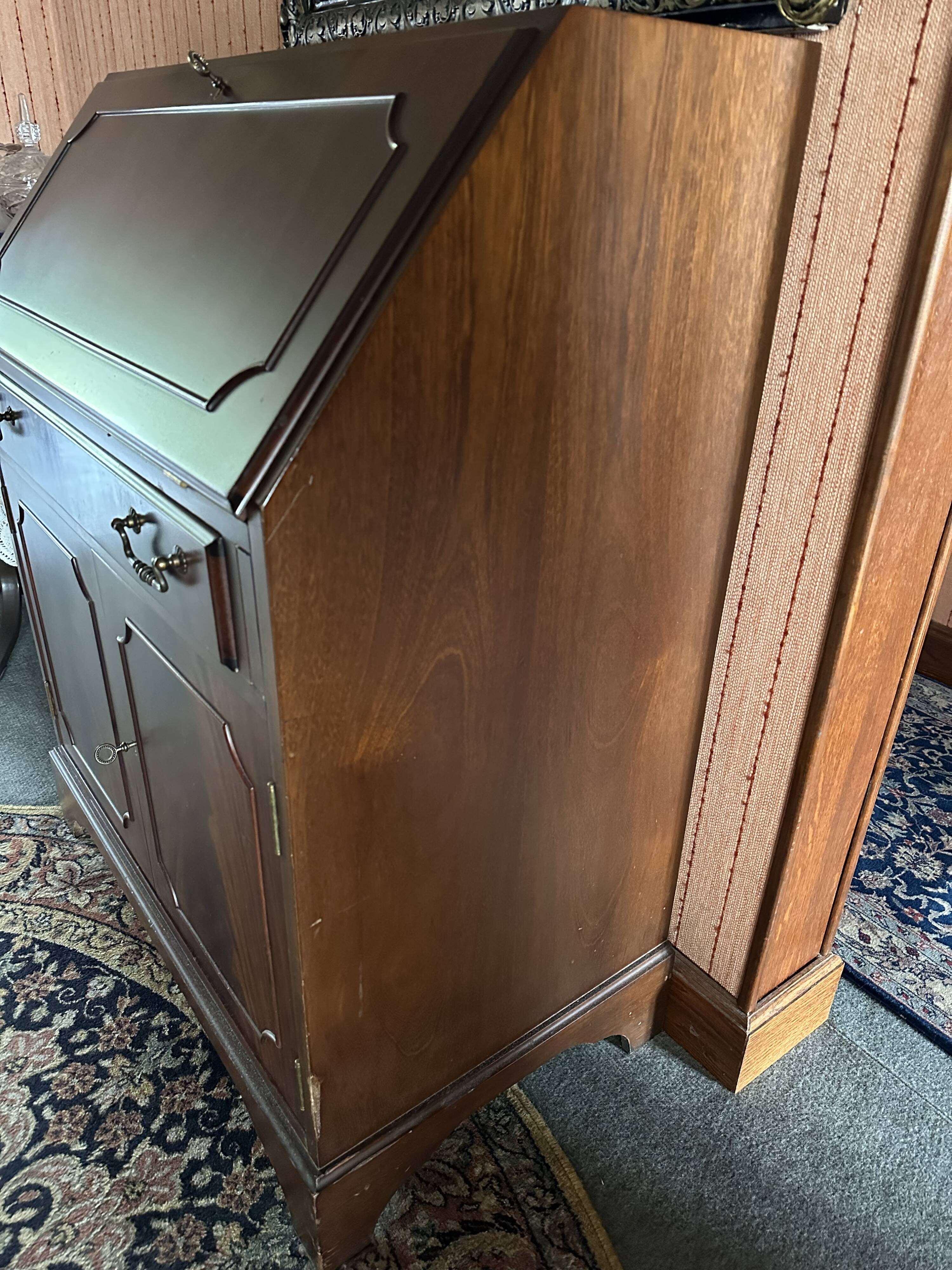 Mahogany secretary