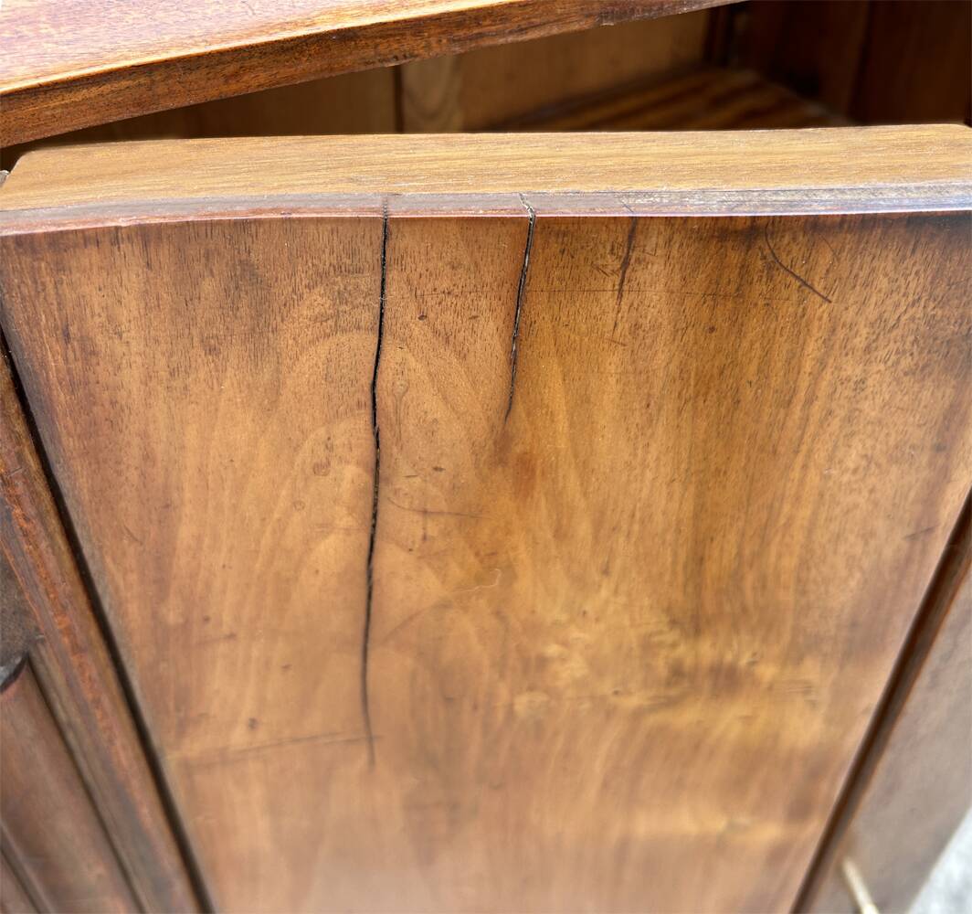 Art Deco furniture, sideboard, bar, in wood, 1930s