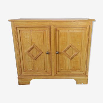 Buffet parisien en bois peint