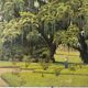Oil painting on cardboard J.Ryck