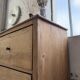 1950s pine workshop furniture 175cm