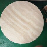Coffee table in travertine