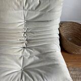 TOGO 3-seater Alcantara sofa