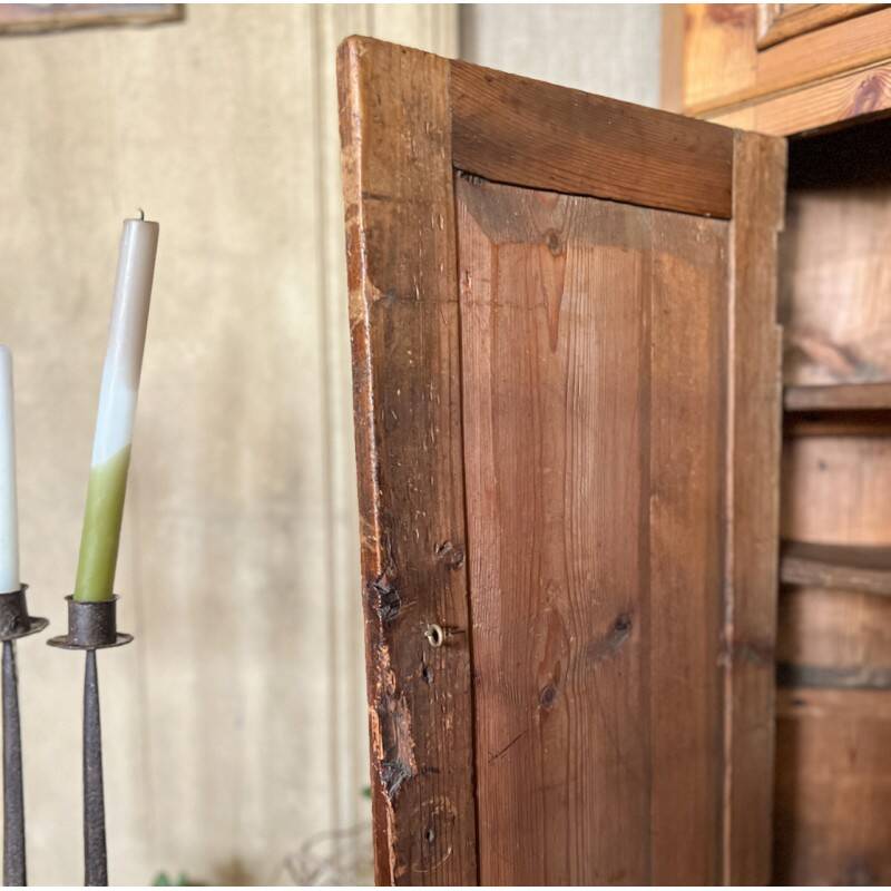 Corner unit in pine