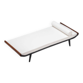 Dick Cordemeijer Cleopatra daybed for Auping in white fabric The Netherlands 1954