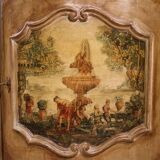 Great lacquered and painted Venetian sideboard from the 20th century