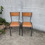 Pair of Mullca style chairs