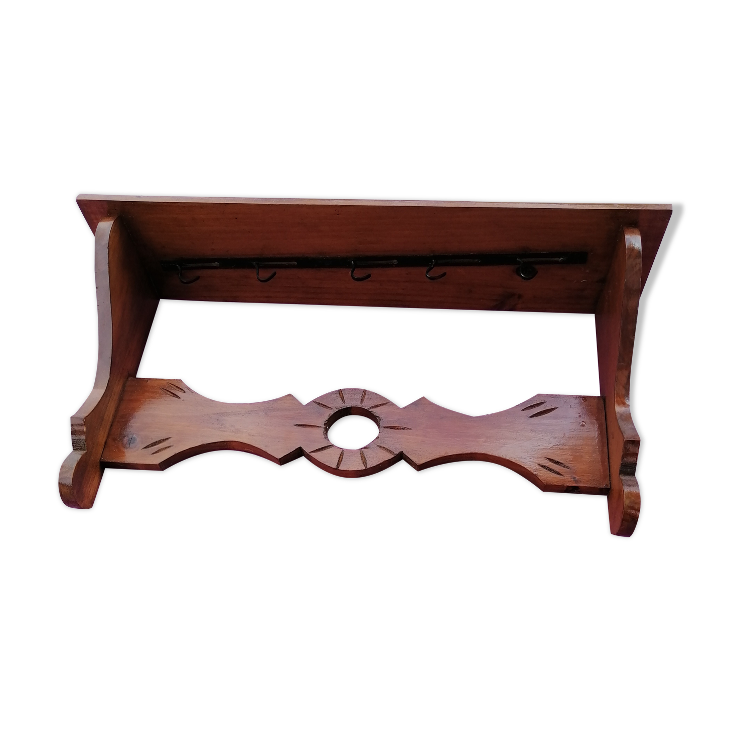 Shelf door pan or other wall mount