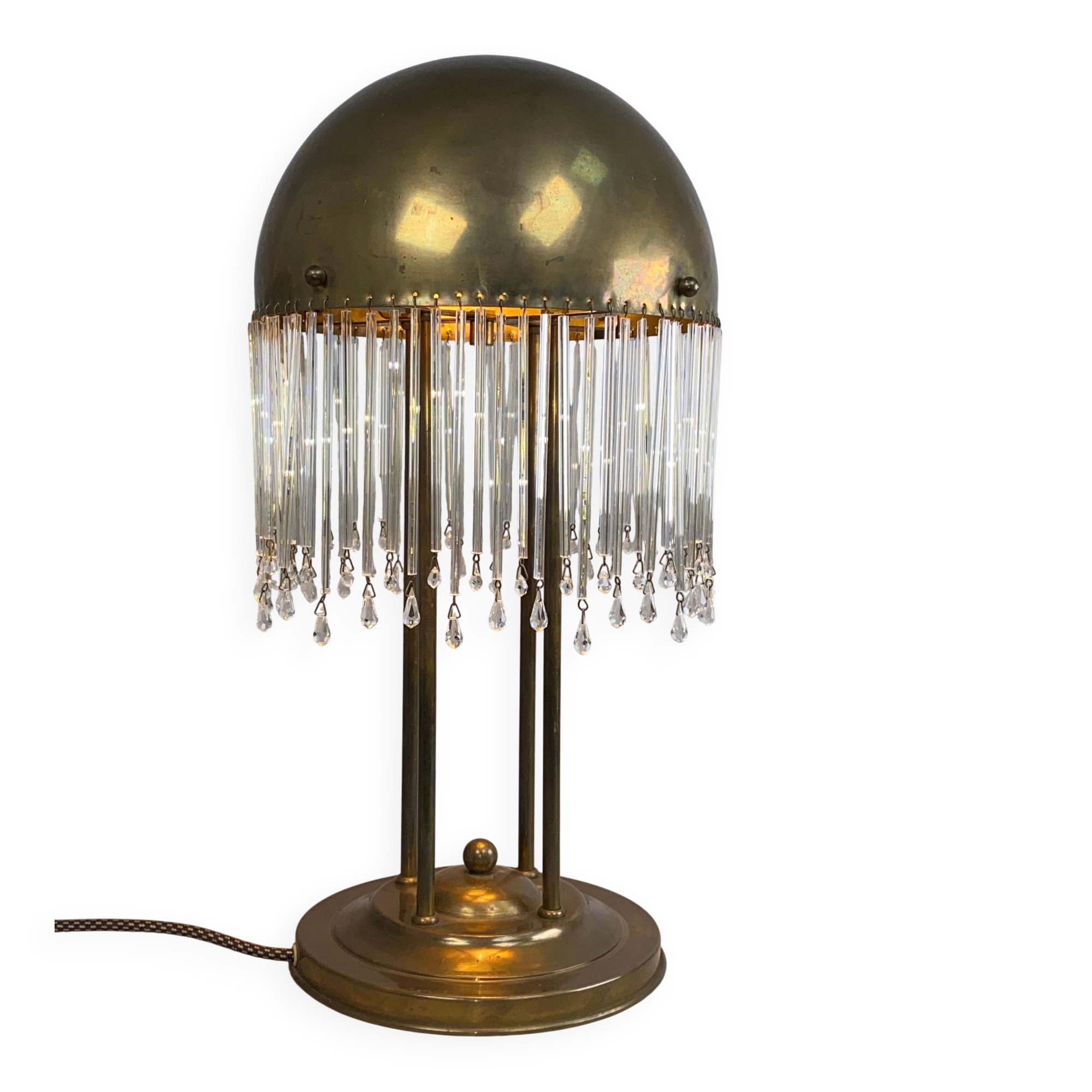 Vienna Secession Desk Lamp by Josef Hoffmann
