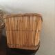 Matching wicker jars