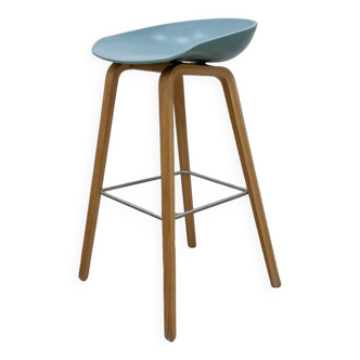 Tabouret de bar hay about a stool aas32 Turquoise