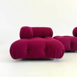 Camaleonda Modular Sofa in Bordeaux by Mario Bellini for B&B Italia