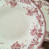 Set of five iron earth soup plates