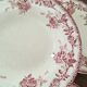 Set of five iron earth soup plates