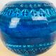 Vase boule Aldo Londi Rimini bleu pour Bitossi