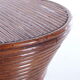 Vintage bamboo plants column or pedestal 1960s