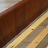 Lit en palissandre, design danois, années 1970, production: Danemark