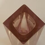 Sommerso glass Murano vase