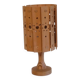 Vintage Scandinavian wooden lamp 1970